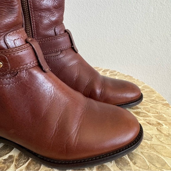 Tory Burch Alessandra Tall Leather Riding Boots size 5M - Picture 6 of 16